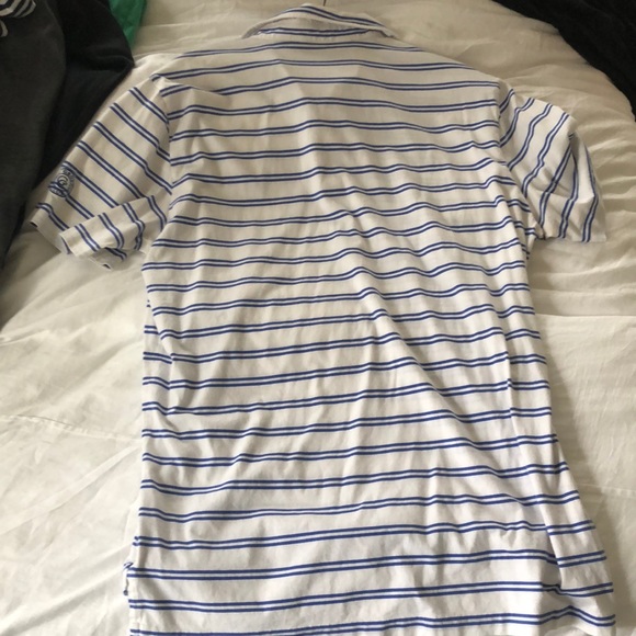 Polo Golf Men’s Polo shirt blue/white - Large - Picture 4 of 4